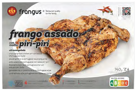 FRANGUS FRANGO ASSADO PICANTE SURGELÉ