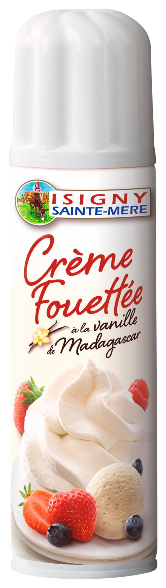 ISIGNY SAINTE-MÈRE Crème sous pression à la vanille de Madagascar 29% Mat. Gr.