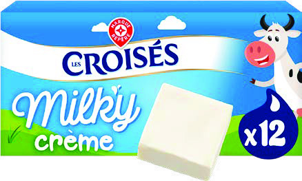 LES CROISÉS FROMAGE MILKY CREME 28% MAT. GR.