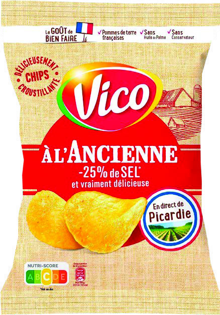 VICO CHIPS -25% DE SEL