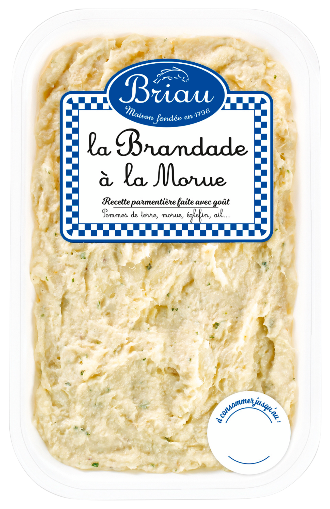 BRANDADE À LA MORUE PARMENTIERE FRAICHE "MAISON BRIAU"