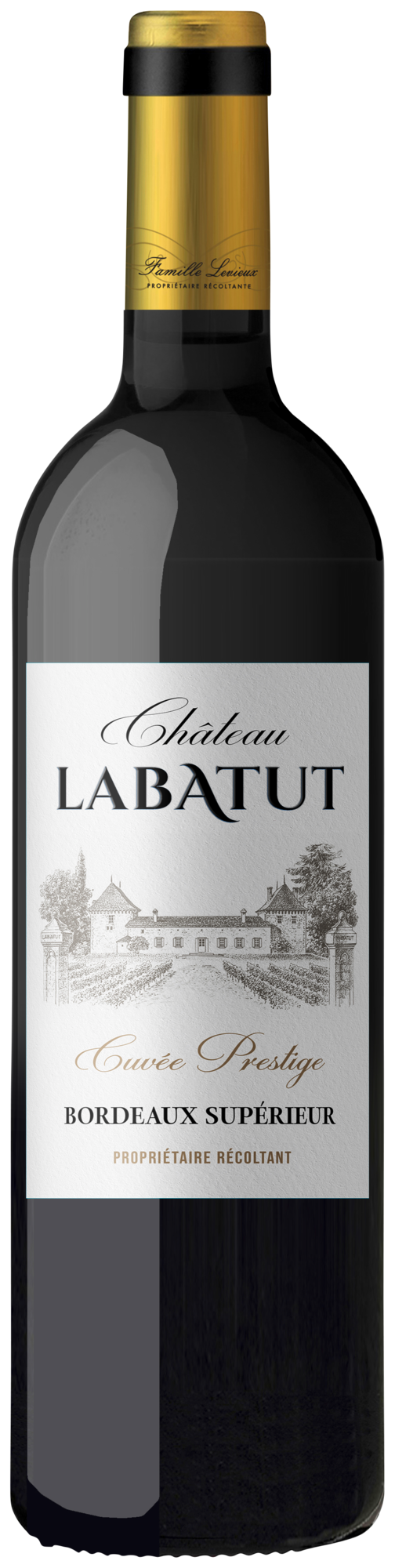 CHÂTEAU LABATUT AOC BORDEAUX SUPÉRIEUR VIN ROUGE CUVÉE PRESTIGE