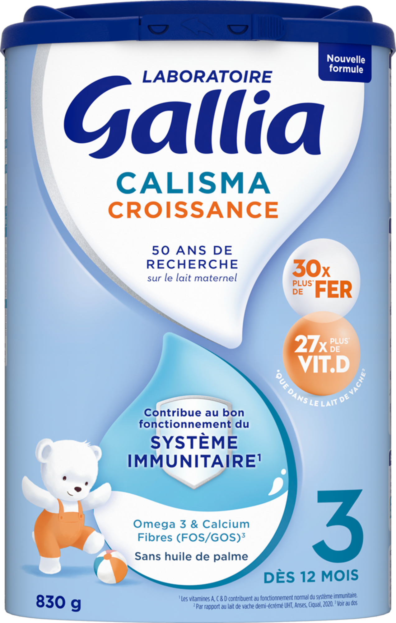 LABORATOIRE GALLIA LAIT DE CROISSANCE CALISMA
