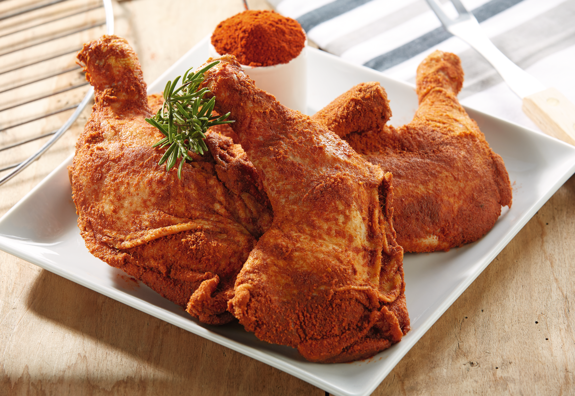 DOUCE FRANCE Découpes de poulet au paprika