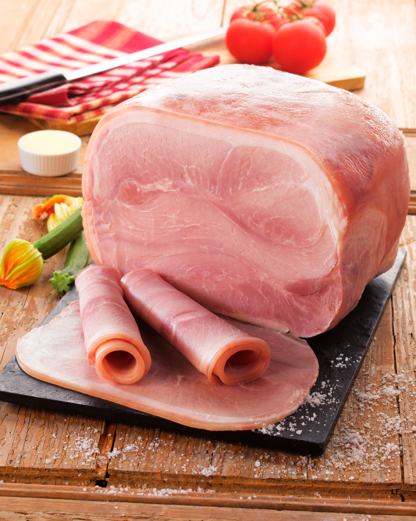 COCHONOU Jambon cuit supérieur avec couenne