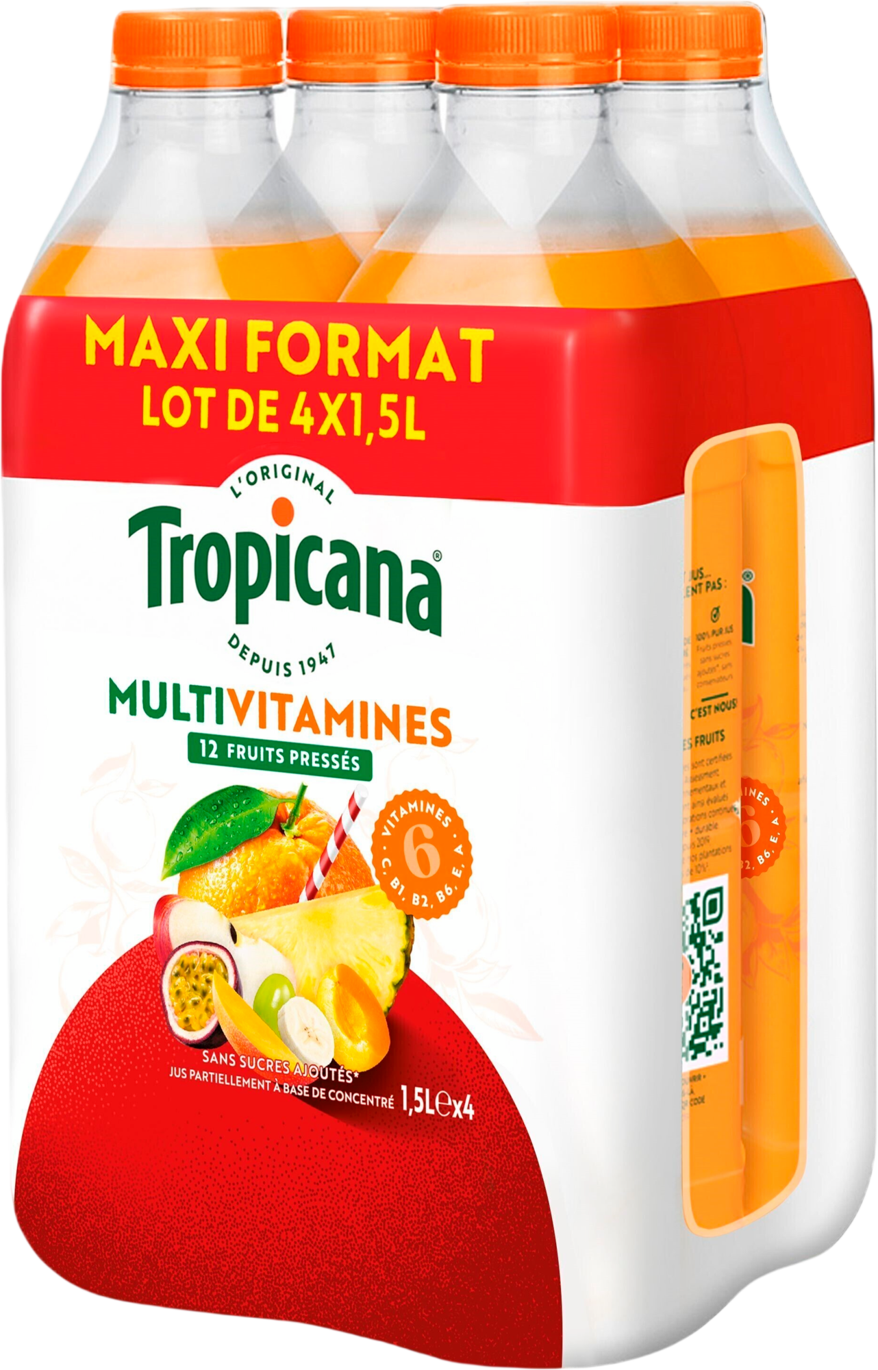 TROPICANA JUS MULTIVITAMINES