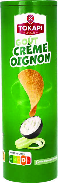 TOKAPI TUILES GOÛT CRÈME OIGNON