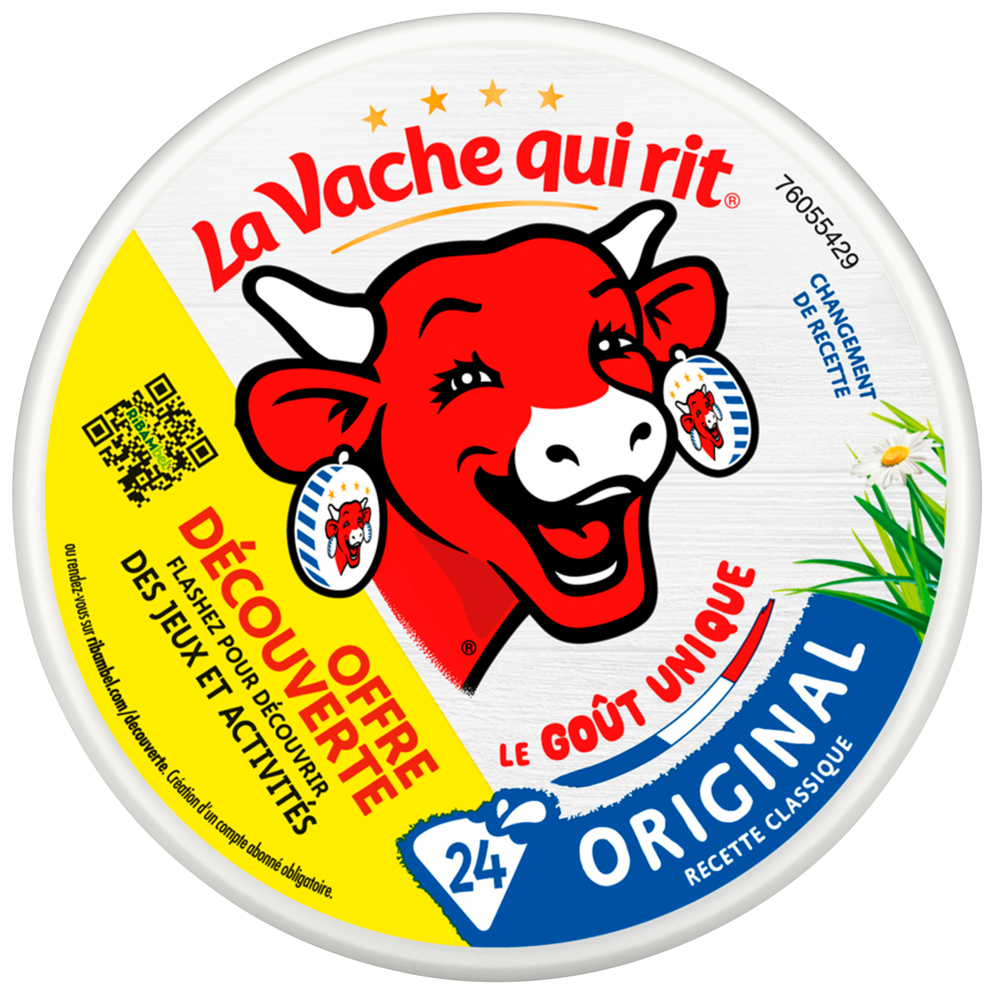 VACHE QUI RIT La "VACHE QUI RIT" Original 17,5% Mat.Gr. offre découverte