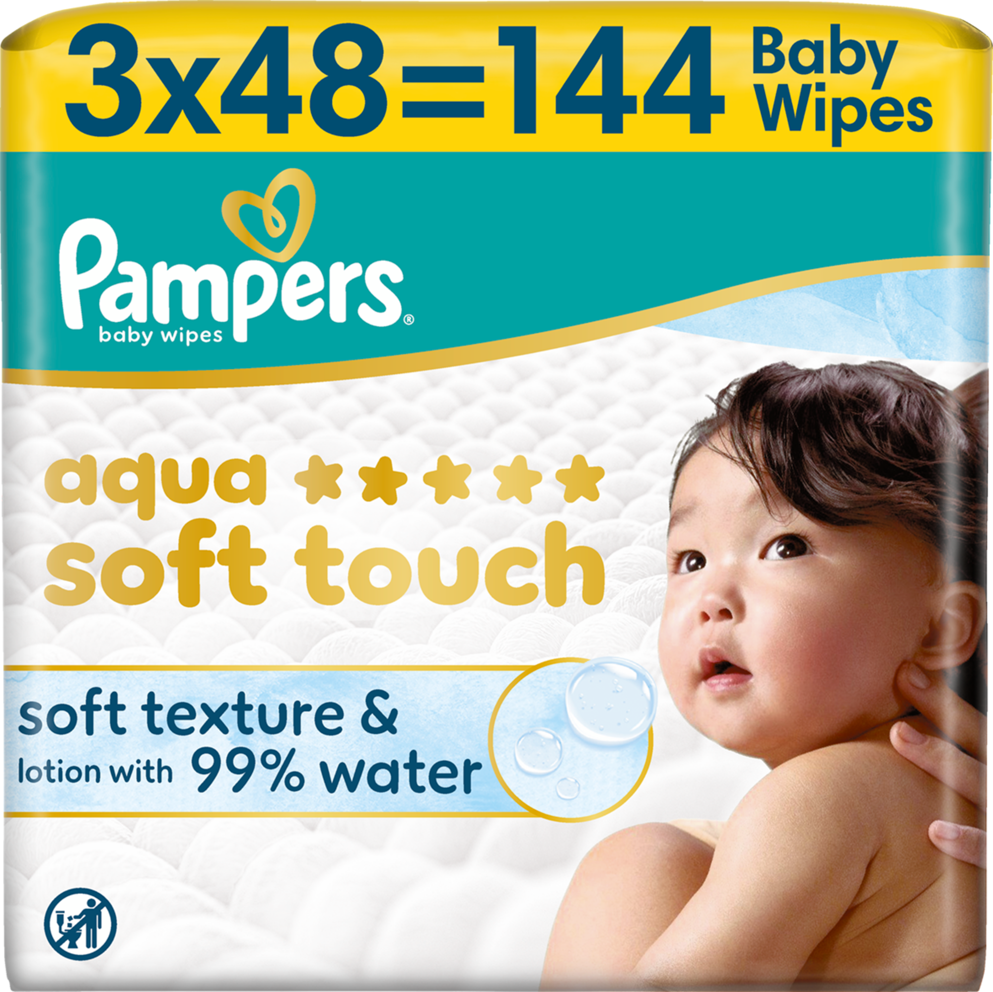 PAMPERS LINGETTES BEBE