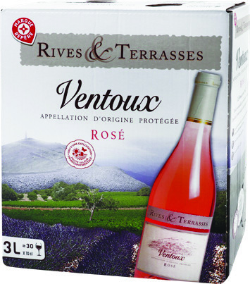 RIVES ET TERRASSES AOP VENTOUX ROSÉ