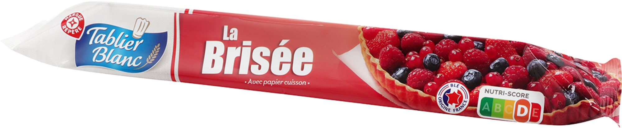 TABLIER BLANC PÂTE BRISÉE PRÊTE À DÉROULER