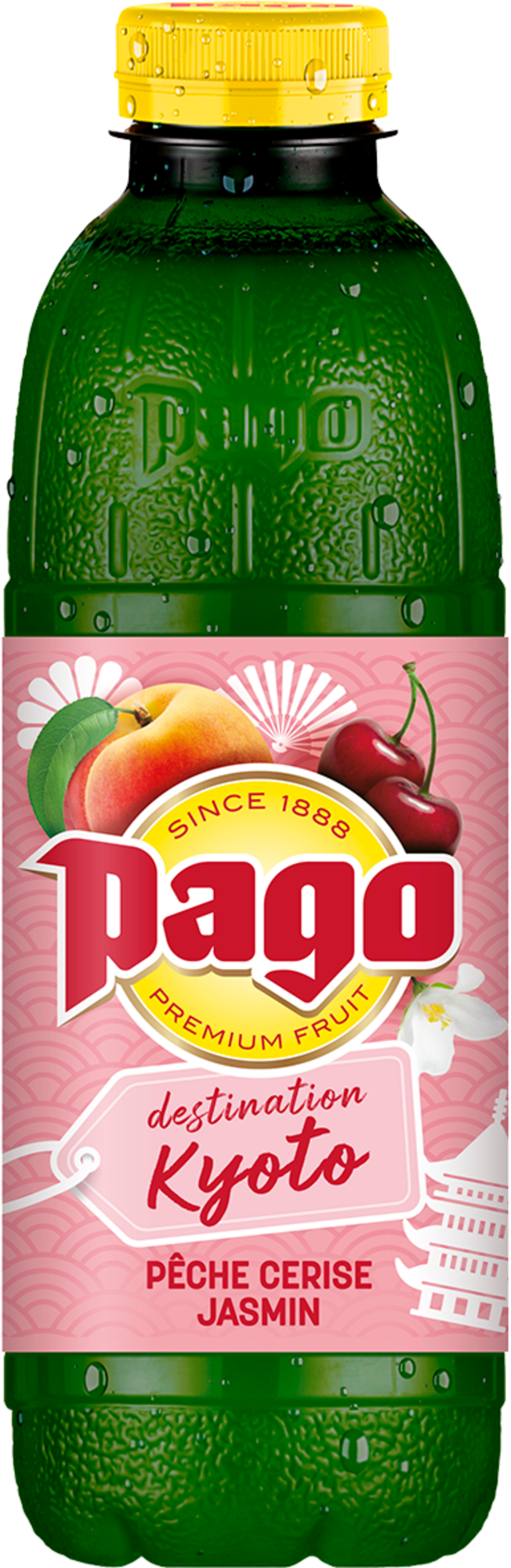 PAGO BOISSON PÊCHE CERISE JASMIN KYOTO