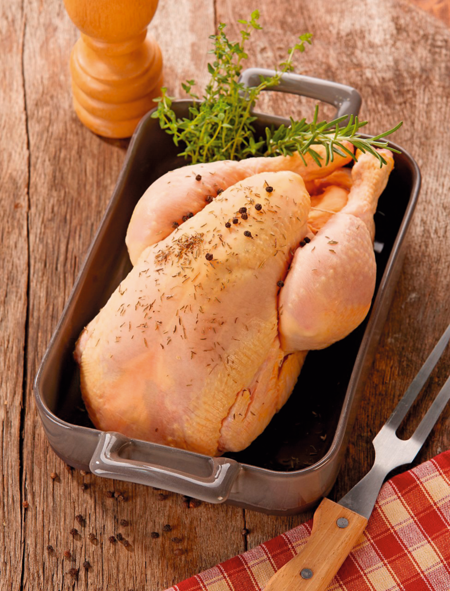 LOUÉ Poulet fermier du Maine IGP LABEL ROUGE