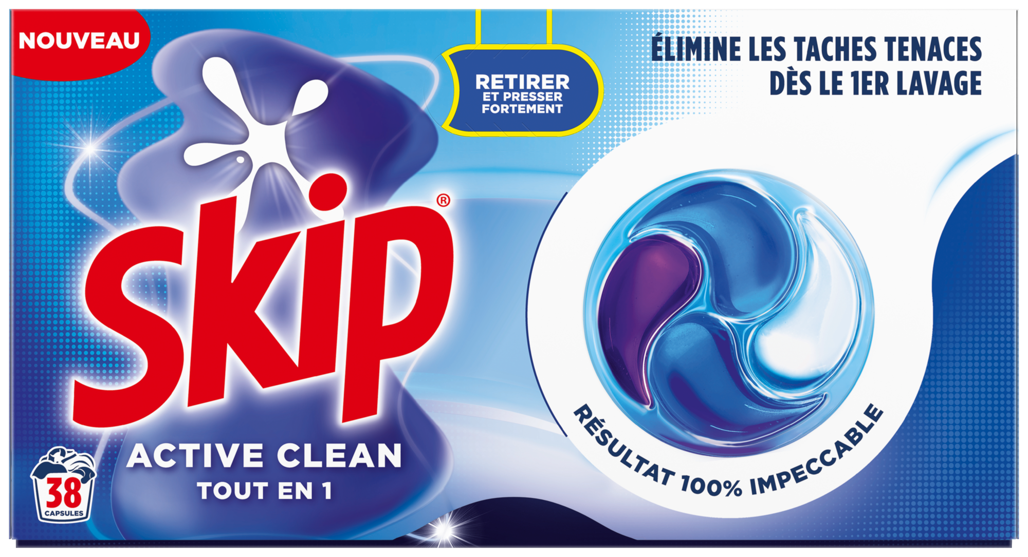SKIP LESSIVE CAPSULE