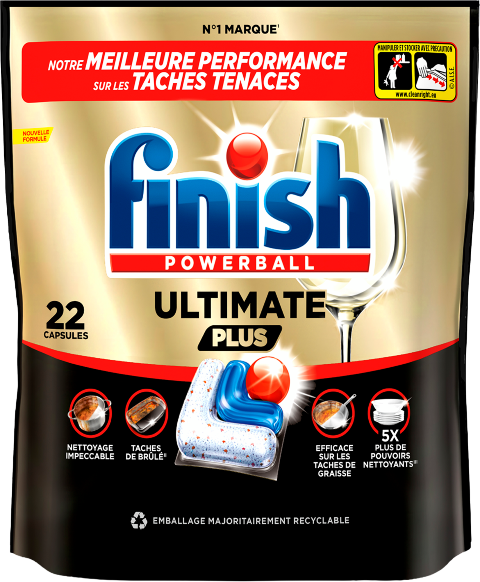 FINISH TABLETTES LAVE VAISSELLE