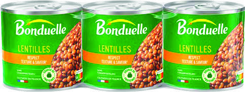 BONDUELLE LÉGUMES SECS