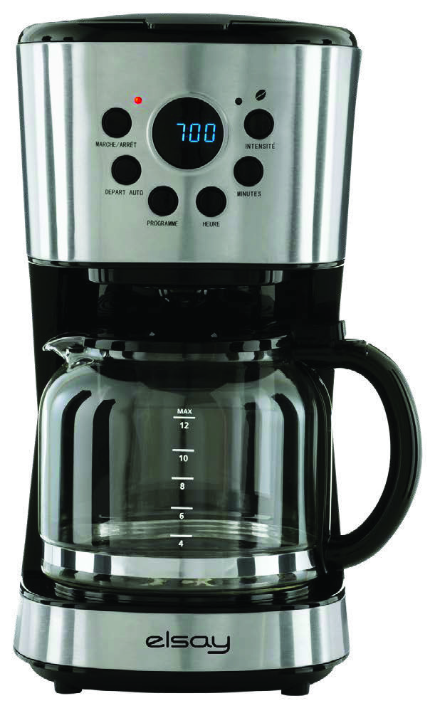 CAFETIÈRE PROGRAMMABLE INOX
