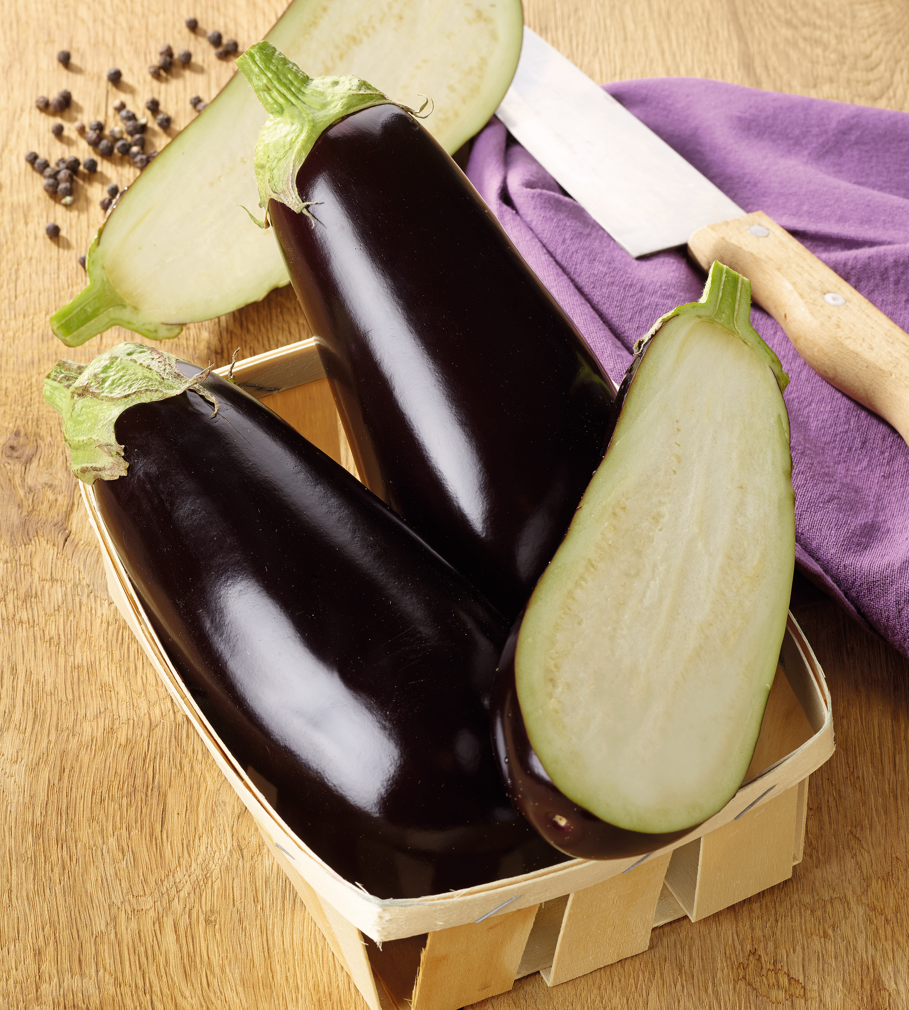 Aubergine violette