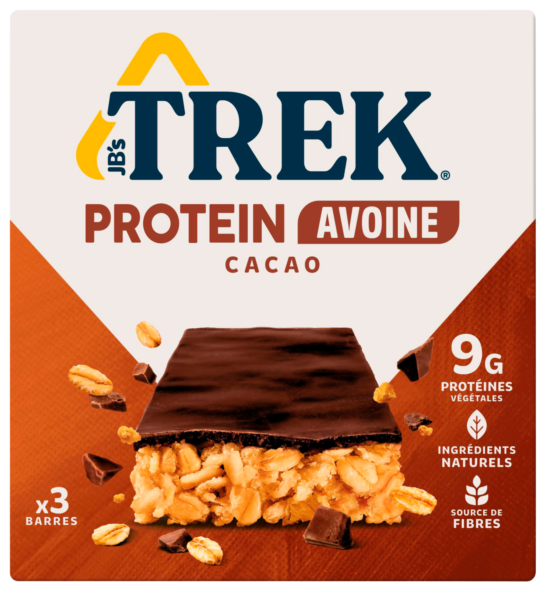 TREK BARRES D'AVOINE PROTÉINÉES