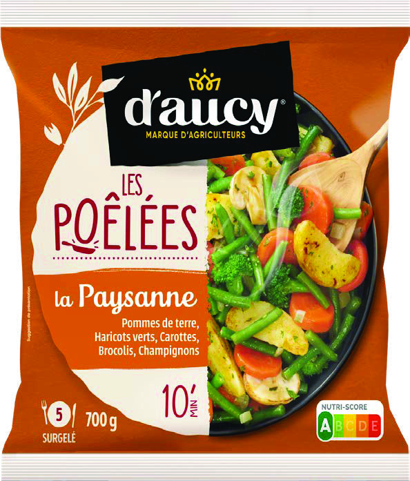 D'AUCY LES POÊLÉES SURGELÉES LA PAYSANNE