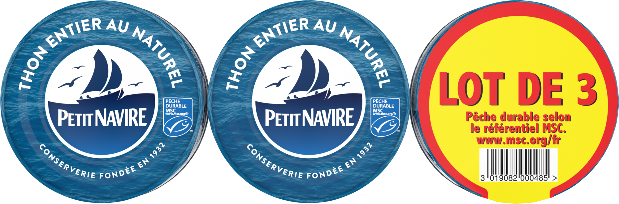 PETIT NAVIRE THON ENTIER AU NATUREL