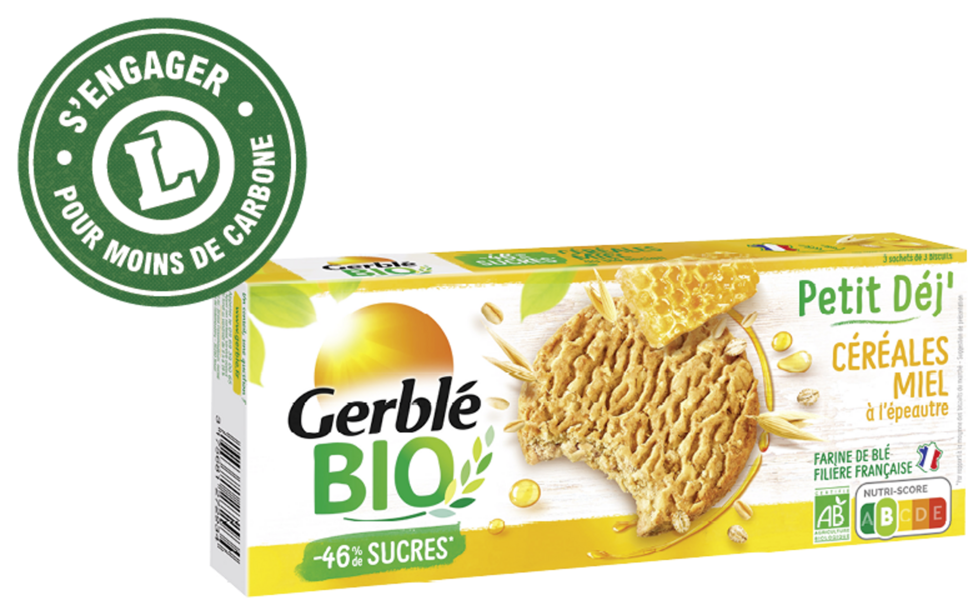 GERBLÉ BISCUITS PETIT DÉJ' BIO