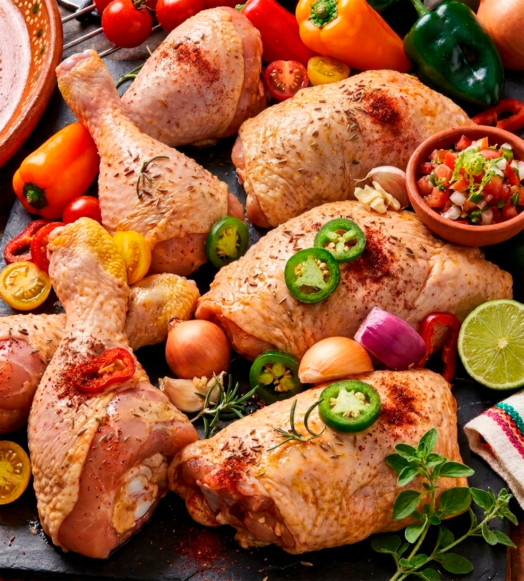 LE GAULOIS Poulet à la Mexicaine