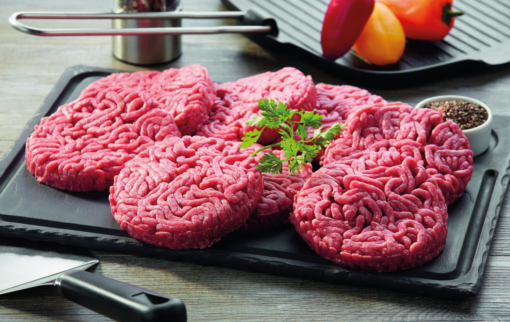 SOCOPA 8 Burgers du chef le classique 15% Mat. Gr. offre spéciale