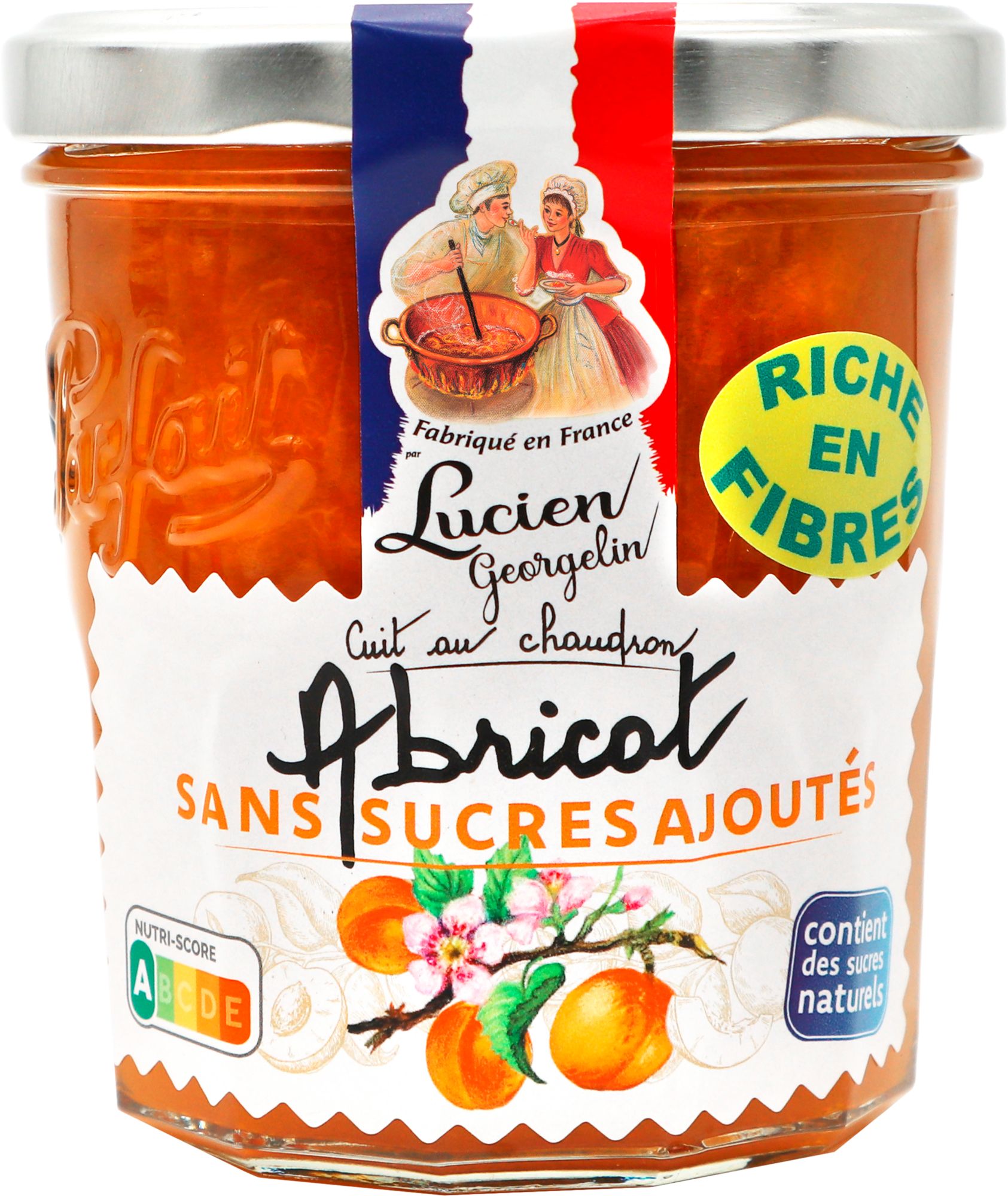 LUCIEN GEORGELIN CONFITURE SANS SUCRES AJOUTÉS