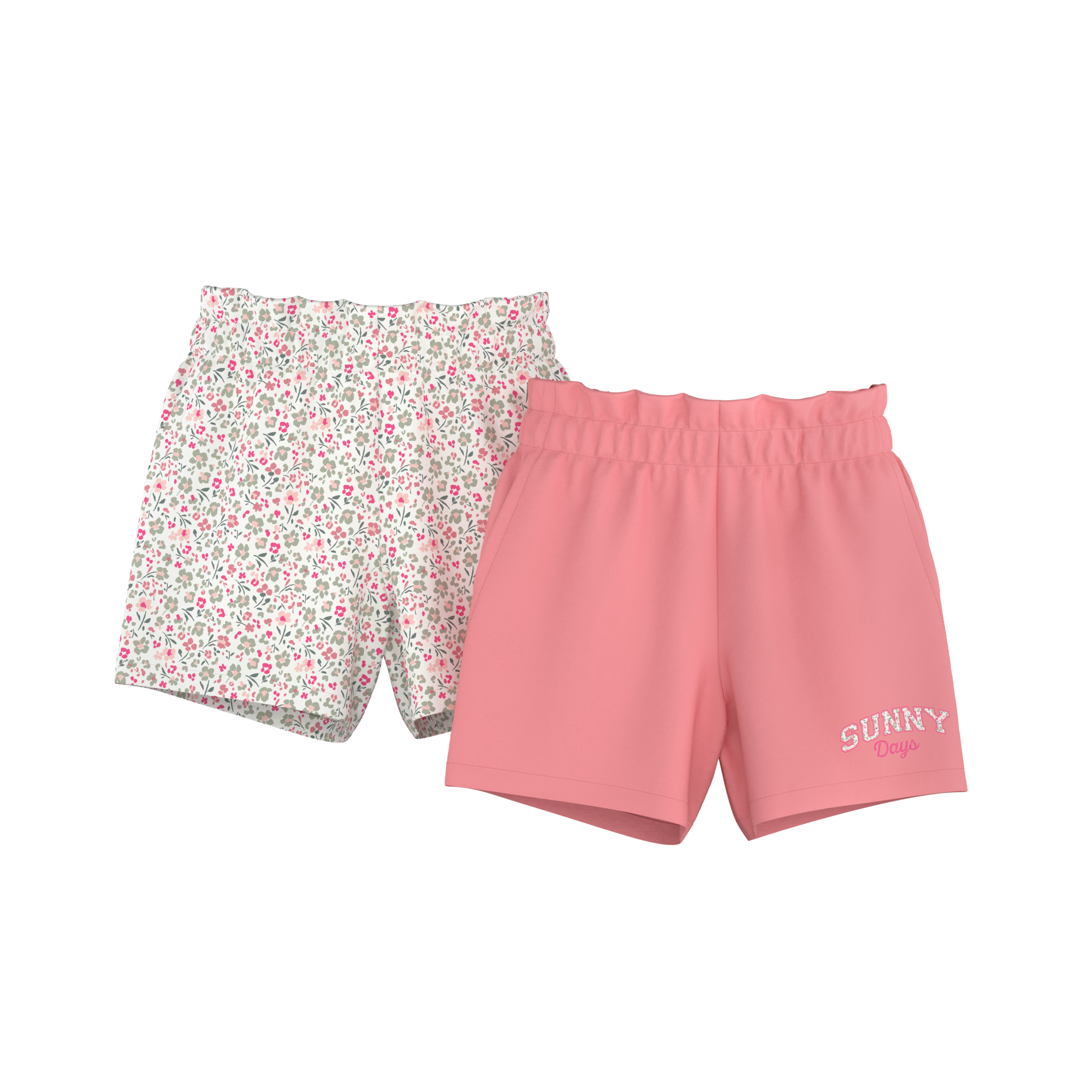 TISSAIA BASICS LOT DE 2 TEE-SHIRTS, SHORTS, CORSAIRES OU ROBES ENFANT BIO