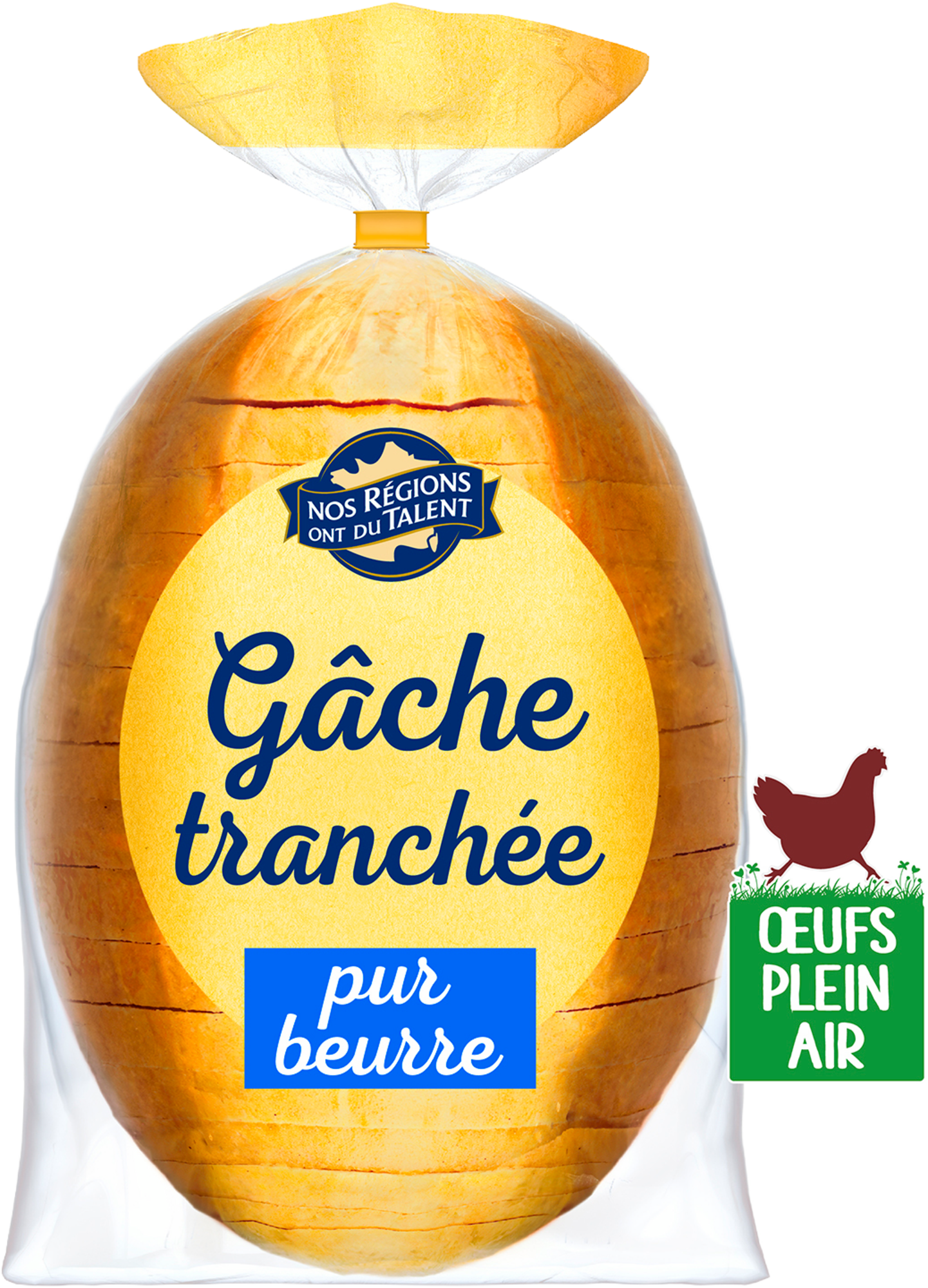NOS RÉGIONS ONT DU TALENT GÂCHE TRANCHÉE OVALE