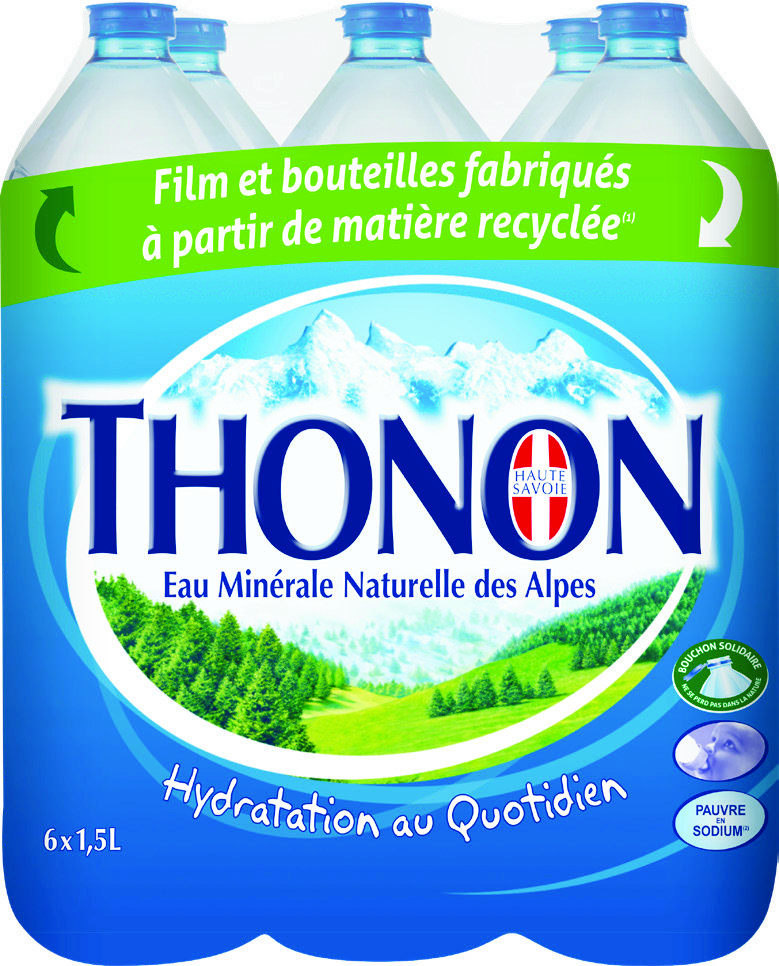 THONON EAU MINÉRALE NATURELLE  DES ALPES
