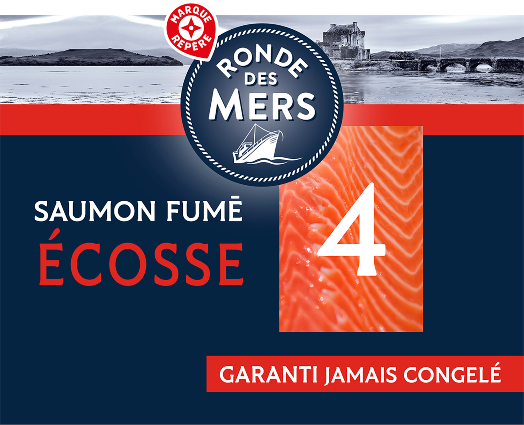 RONDE DES MERS SAUMON FUMÉ D'ÉCOSSE
