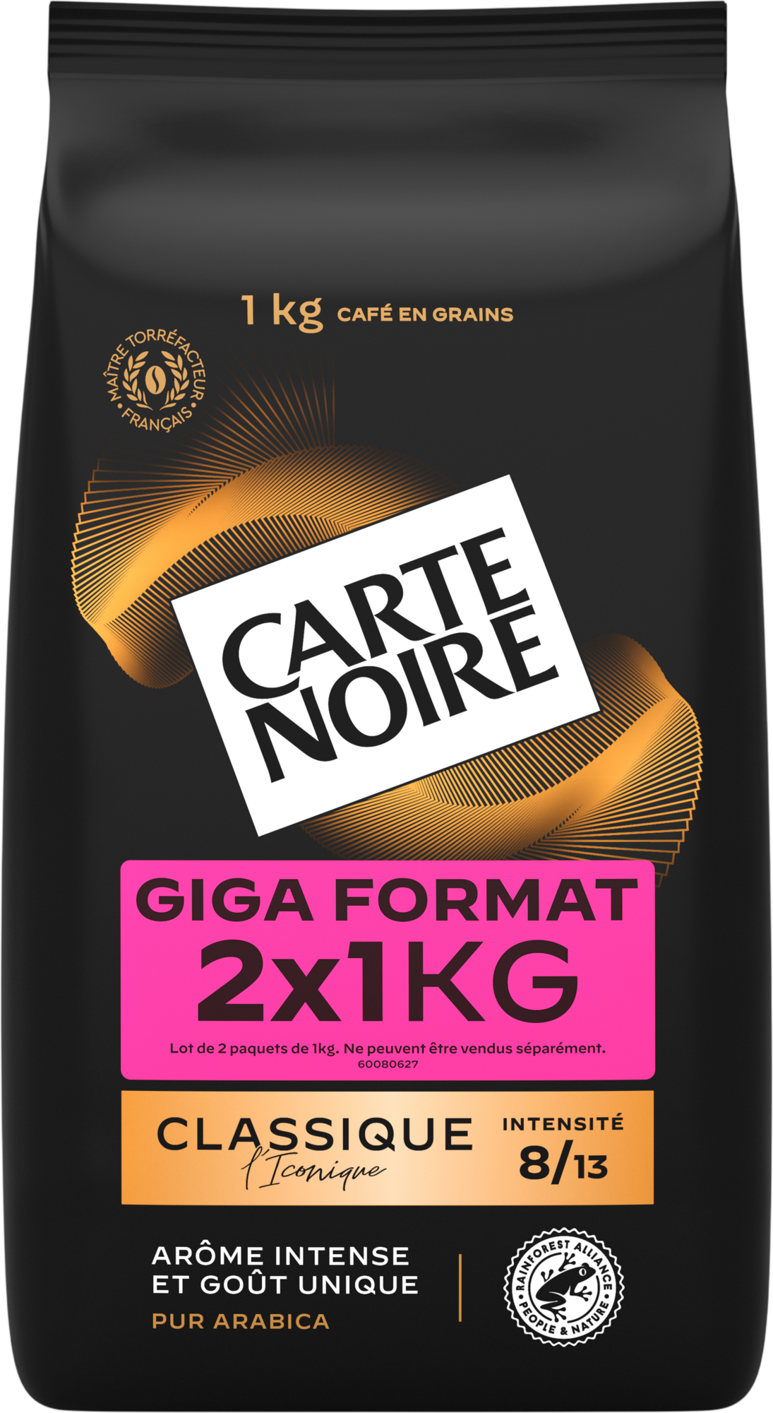 CARTE NOIRE CAFÉ EN GRAINS CLASSIQUE L'ICONIQUE
