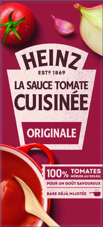 HEINZ LA SAUCE TOMATE CUISINÉE ORIGINALE