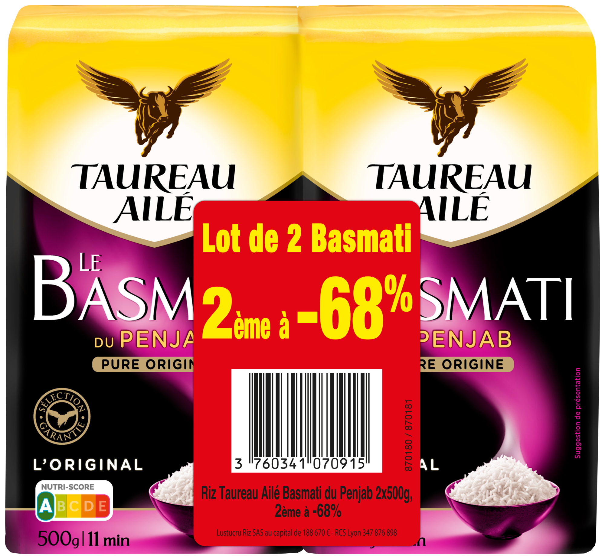 TAUREAU AILÉ RIZ