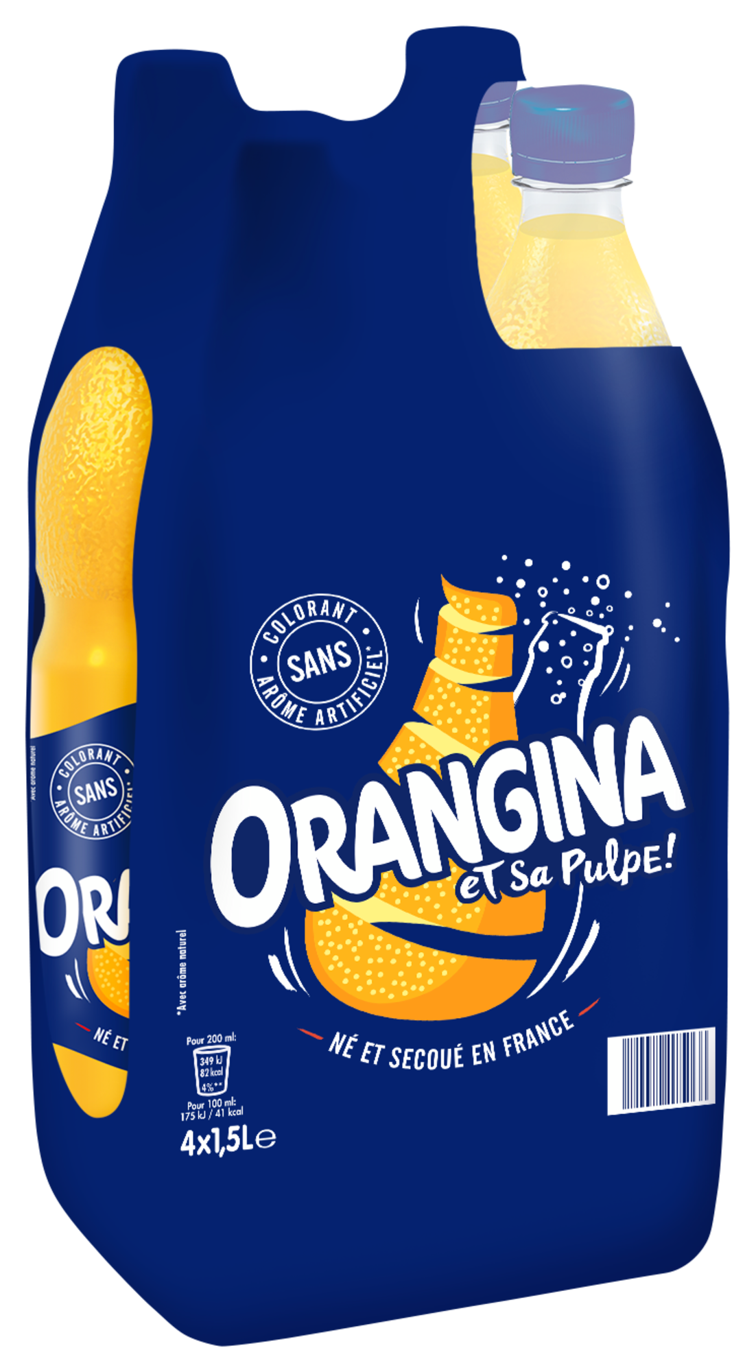 ORANGINA BOISSON GAZEUSE SAVEUR ORANGE