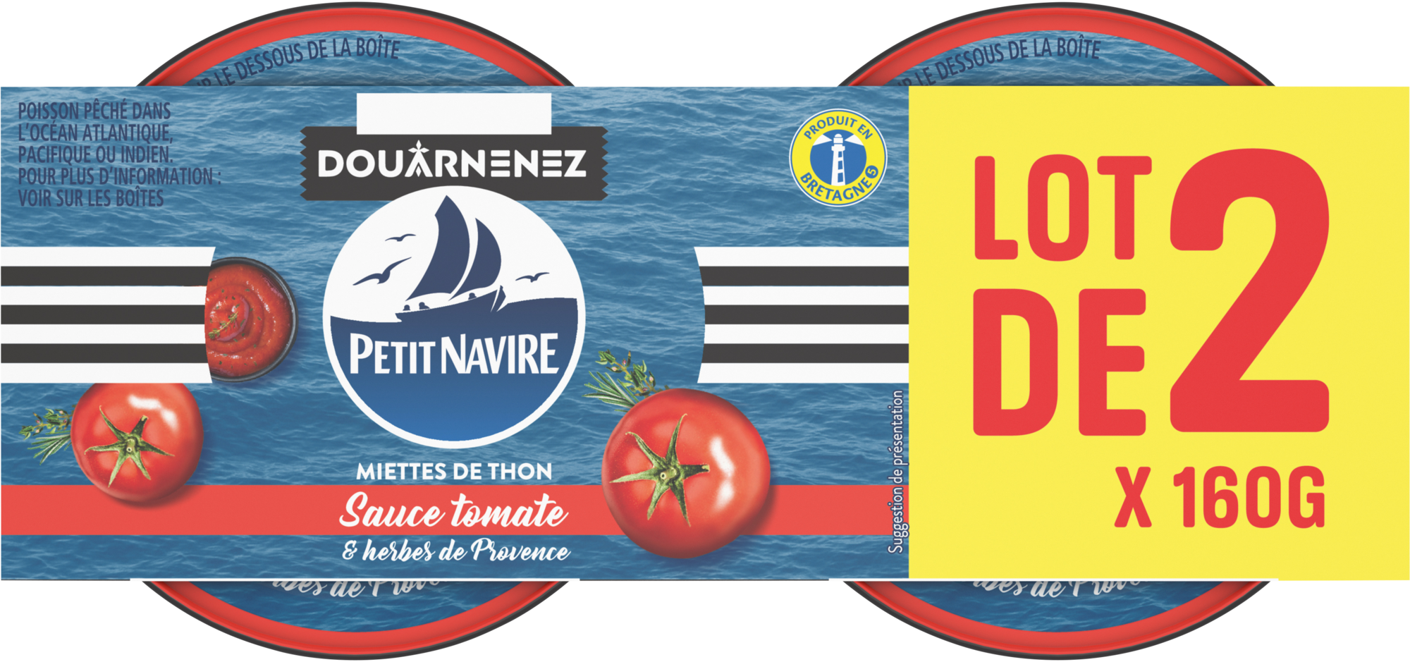 PETIT NAVIRE MIETTES DE THON
